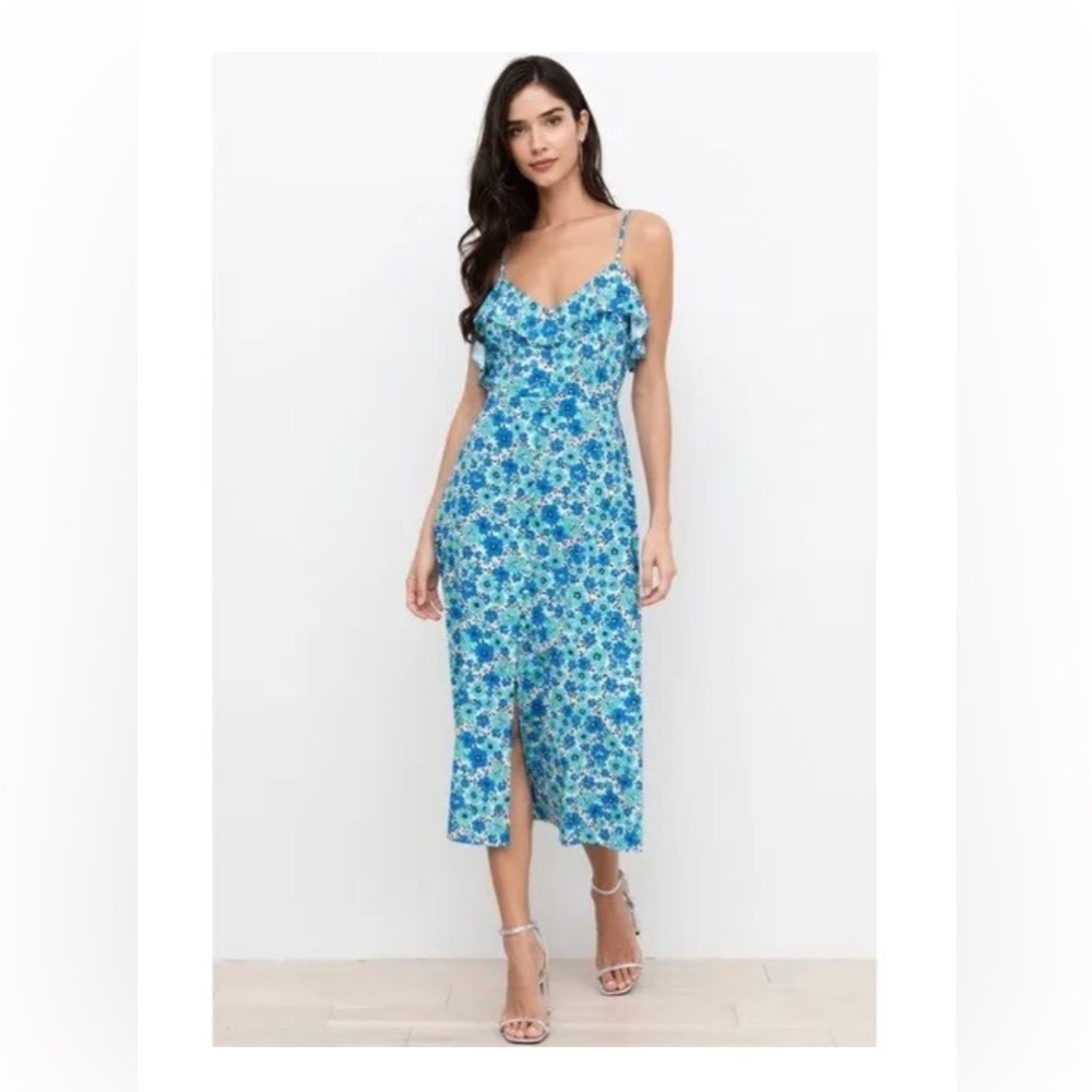 NWT Yumi Kim Floral Natalie Dress in Groovy Seaside Size Small